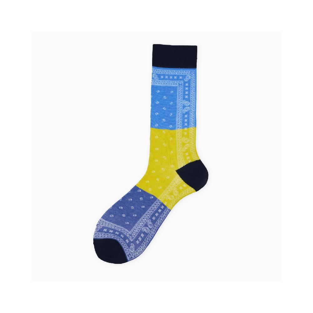 Alto Milano Calza corta uomo in cotone bandana Yuri