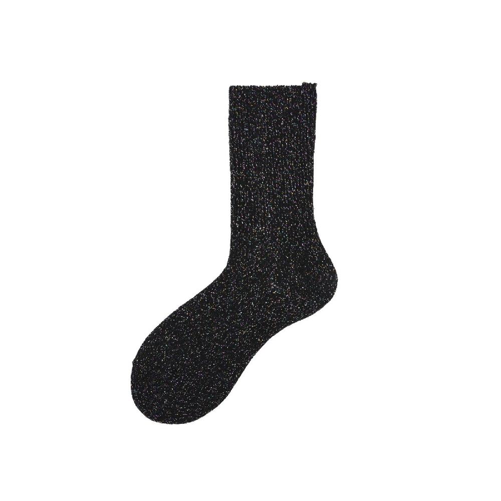 Alto Milano Calza lunga rasata in lurex multicolor Kaylie