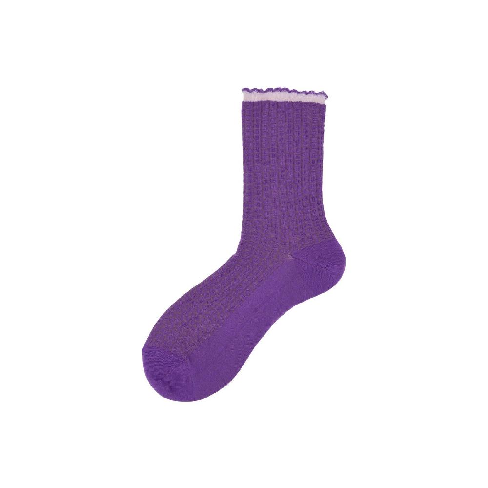 Alto Milano Calza corta in cotone con motivo liks diffuso Gilma