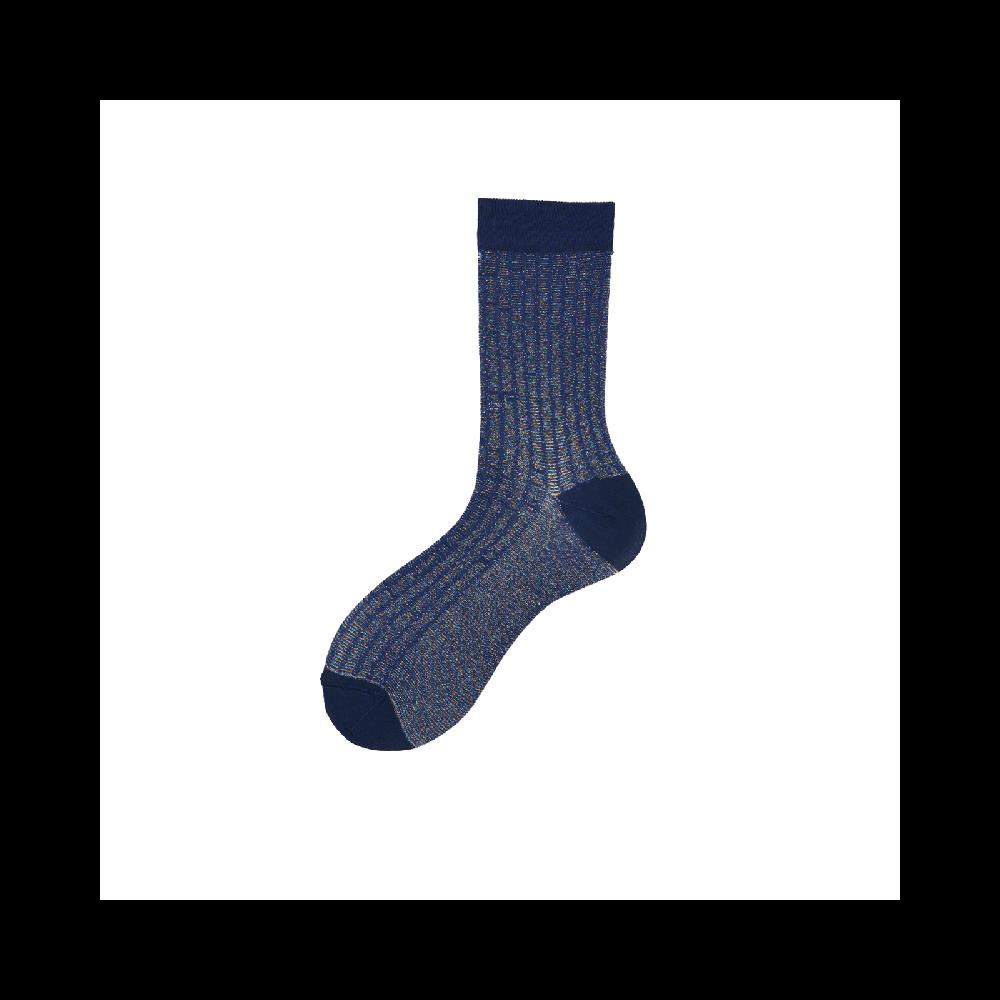 Alto Milano Calza corta da donna in cotone reversibile Leona
