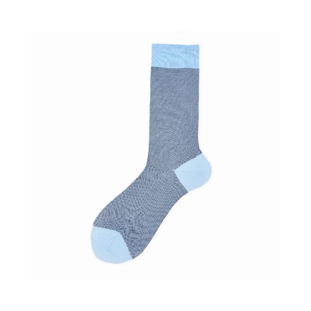 Alto Milano Calza lunga uomo in cotone jacquard oxford N.218