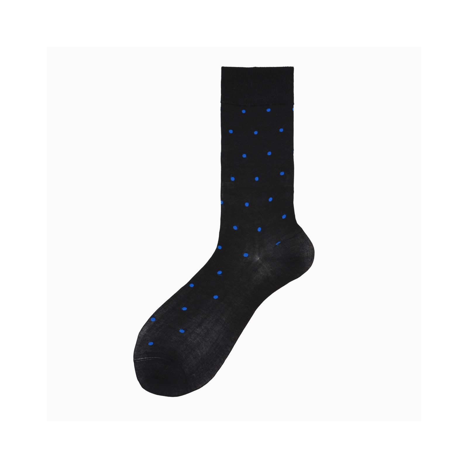 Alto Milano Calza lunga uomo in cotone con pois N.219