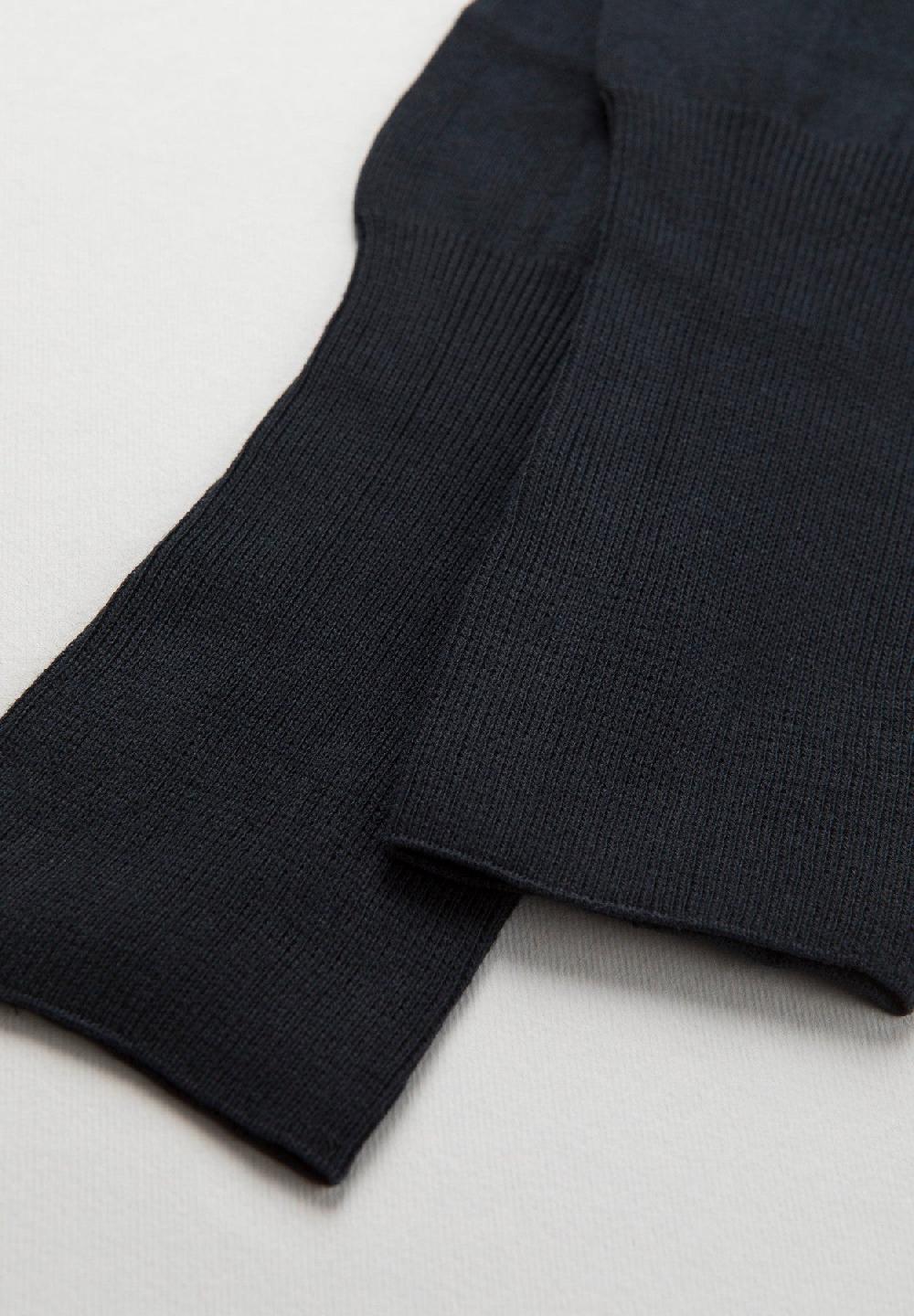 Angelico Calza blu unita cotone Promozione Limitata