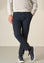 Angelico Pantalone blu fustagno jacquard cotone slim fit Shopping Online