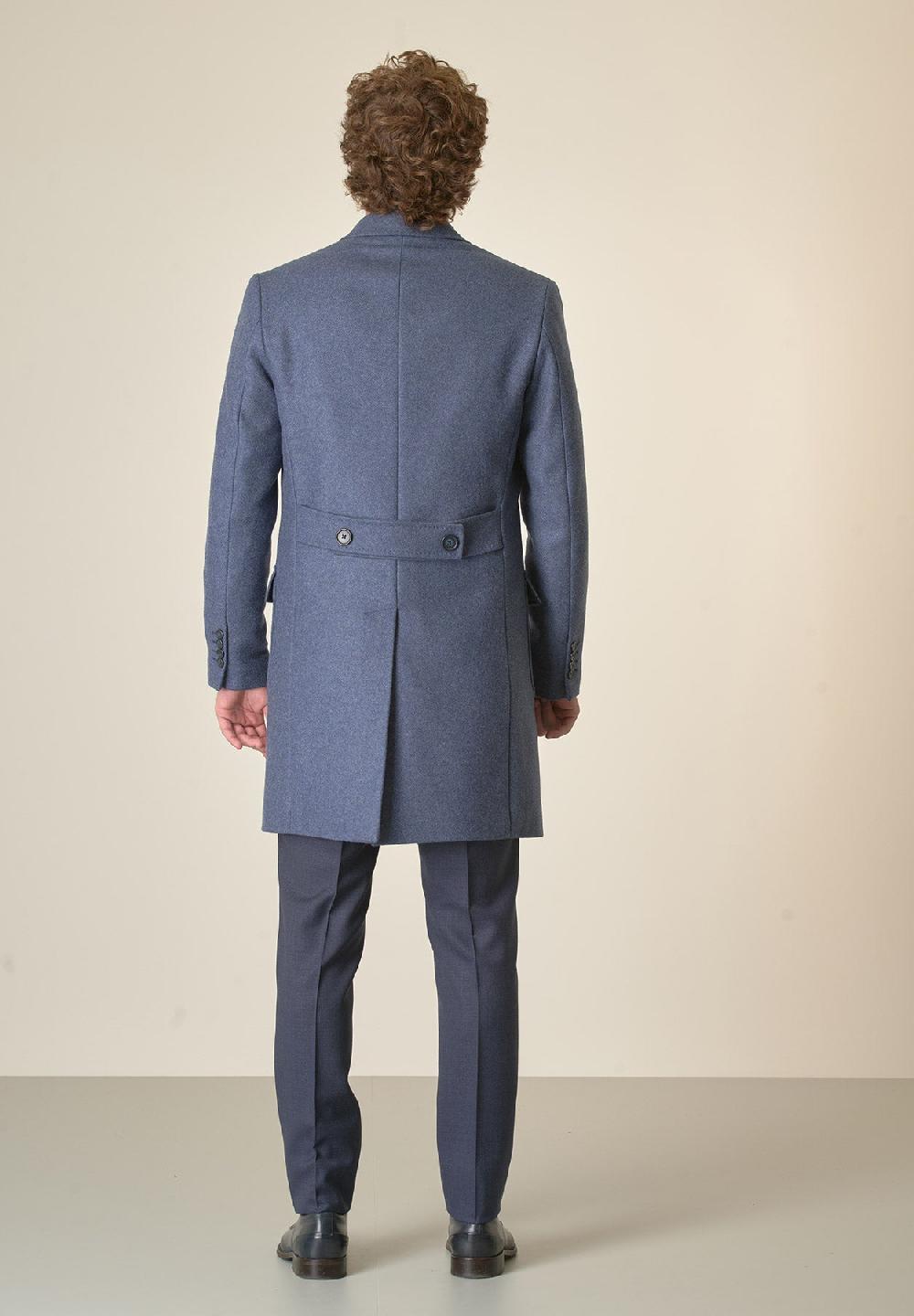 Angelico Cappotto avio doppiopetto melange Qualità