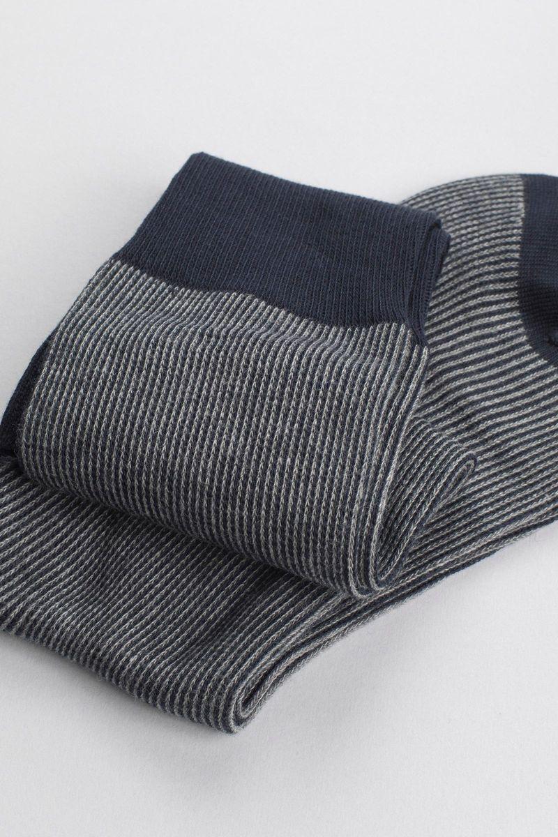 Angelico Calze grigie millerighe jacquard Saldi