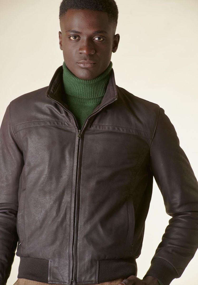 Angelico Bomber moro nabuck imbottito Moda