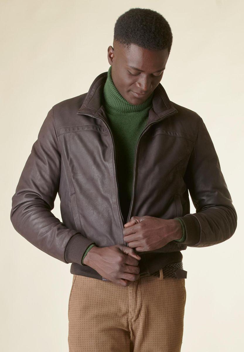 Angelico Bomber moro nabuck imbottito Moda