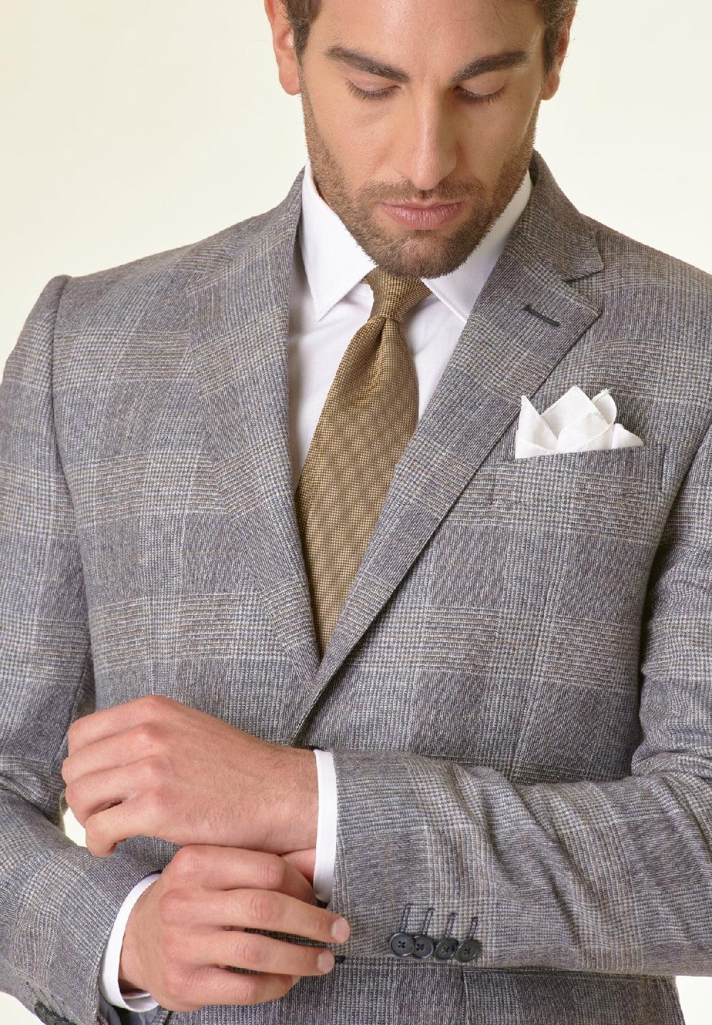Angelico Giacca galles custom fit Soddisfazione Garantita