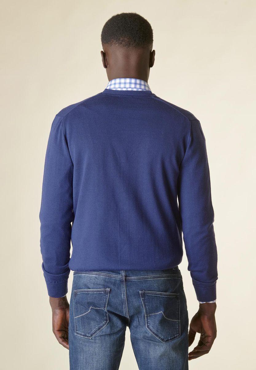 Angelico Cardigan avio bottoni merino Lana Gatto Offerta