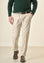 Angelico Pantalone blu armatura cotone stretch slim fit Italy