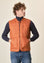 Angelico Gilet arancione trapuntato Fino Al -60%