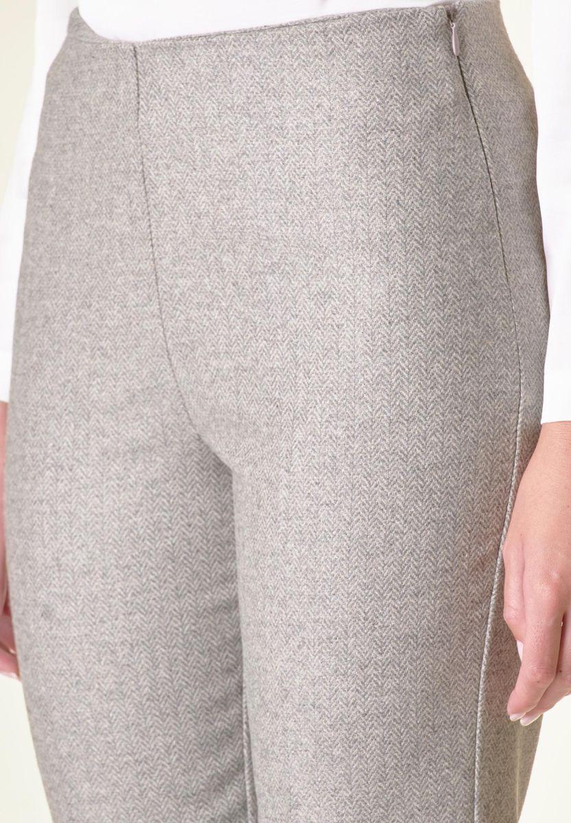 Angelico Pantalone grigio spigato sigaretta lana Nuova