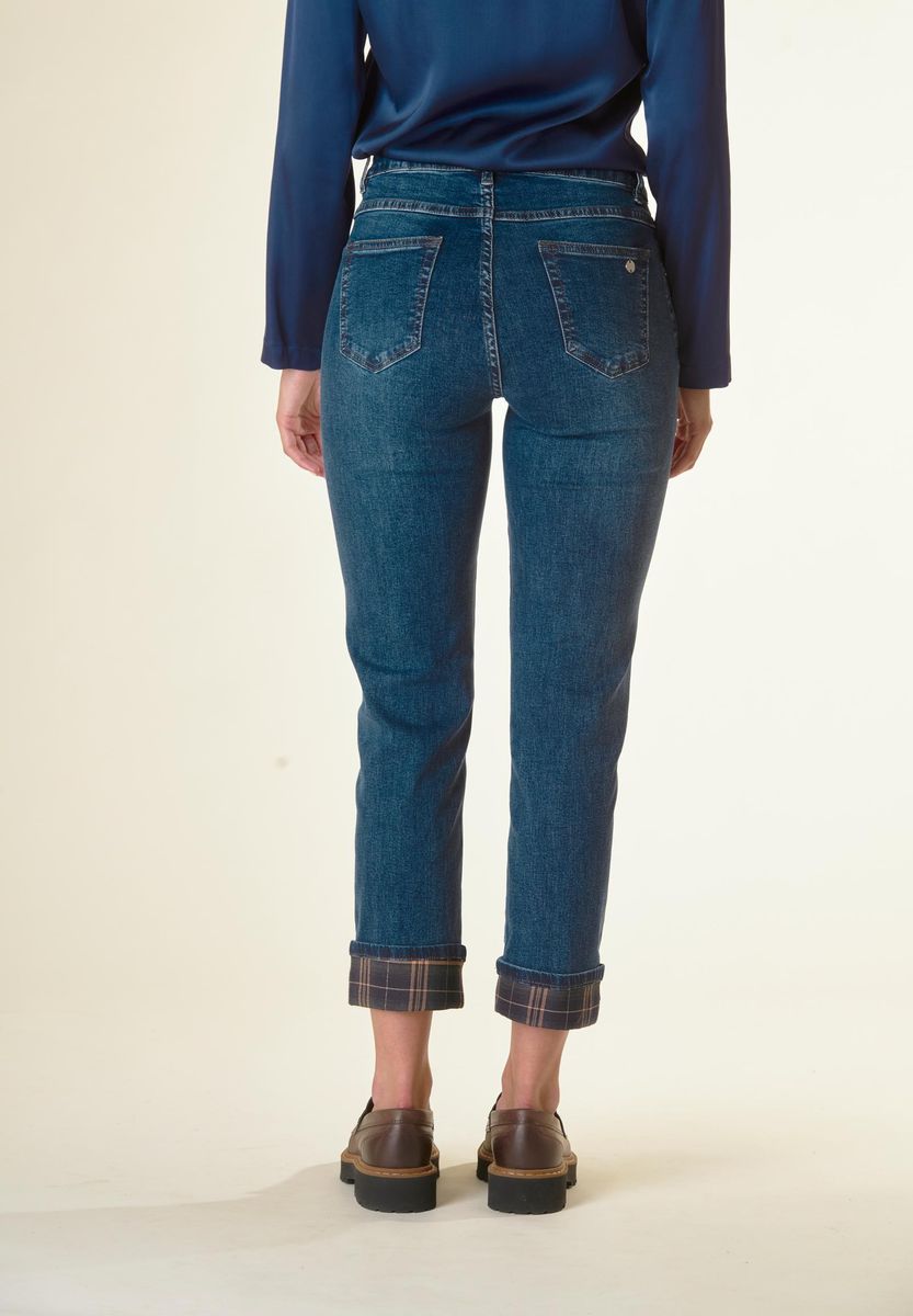 Angelico Jeans risvolto Galles Nuovo