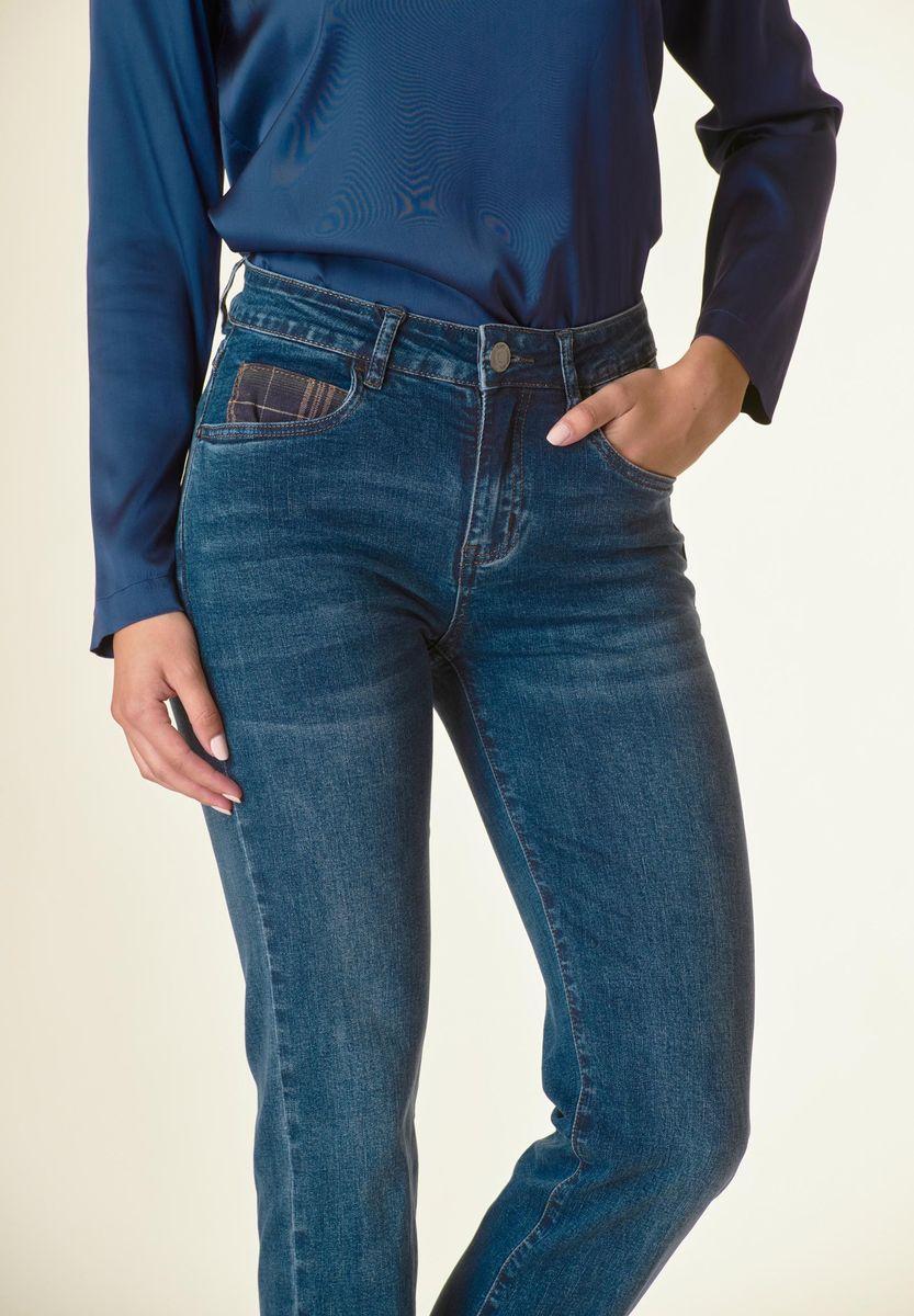 Angelico Jeans risvolto Galles Nuovo