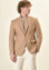 Angelico Giacca cammello pettorina misto lana custom fit Presa