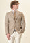 Angelico Giacca blu knickerbocker misto lana custom fit Offerta