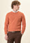 Angelico Girocollo arancione misto cashmere 2025
