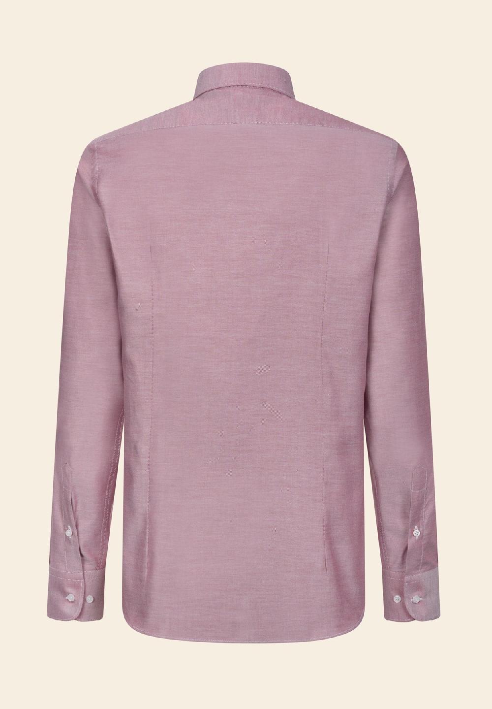 Angelico Camicia rossa oxford cotone slim fit Consegna Veloce