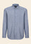 Angelico Camicia blu oxford cotone slim fit Fino Al -60%