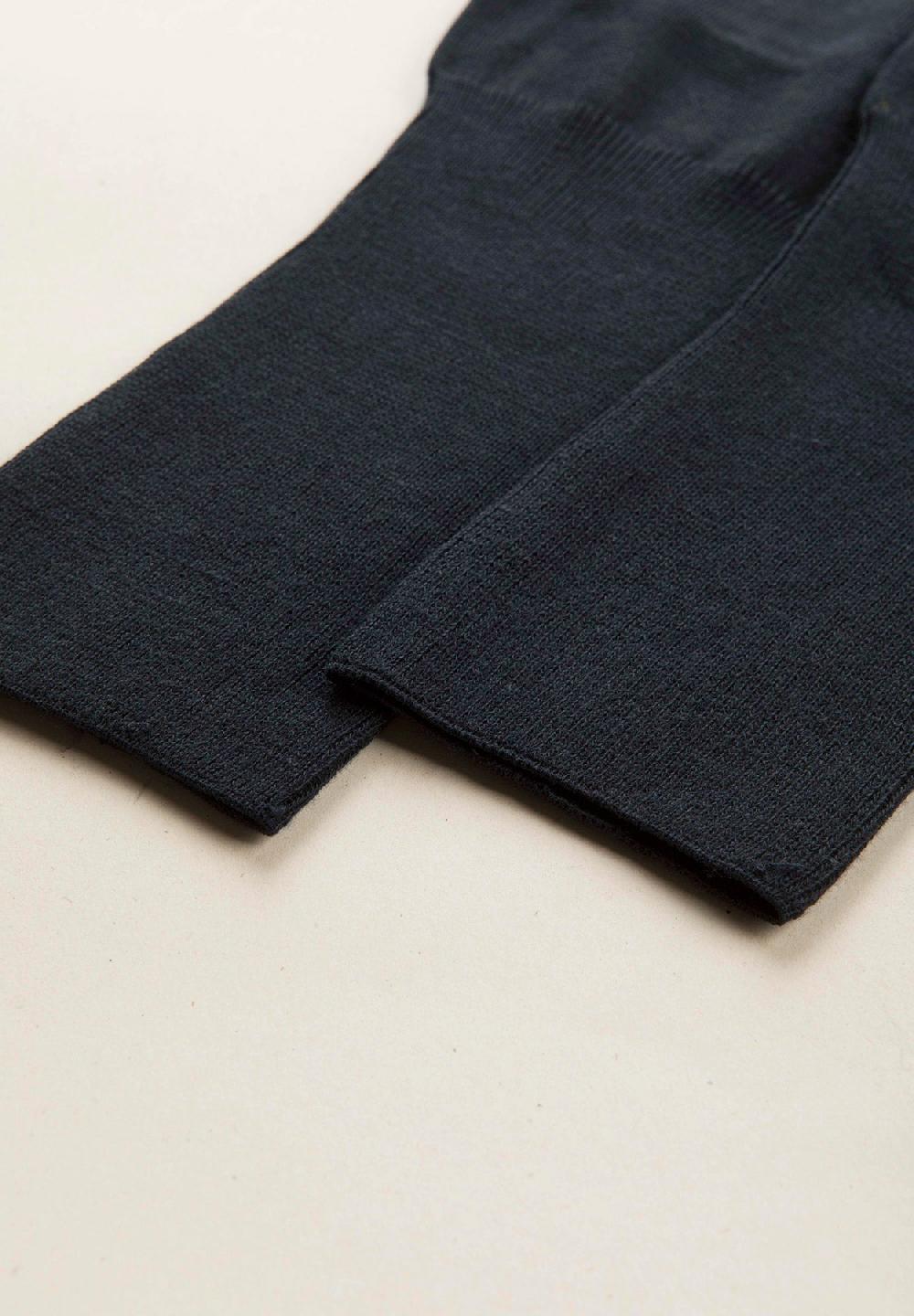 Angelico Calza blu cotone stretch unito Negozi Online
