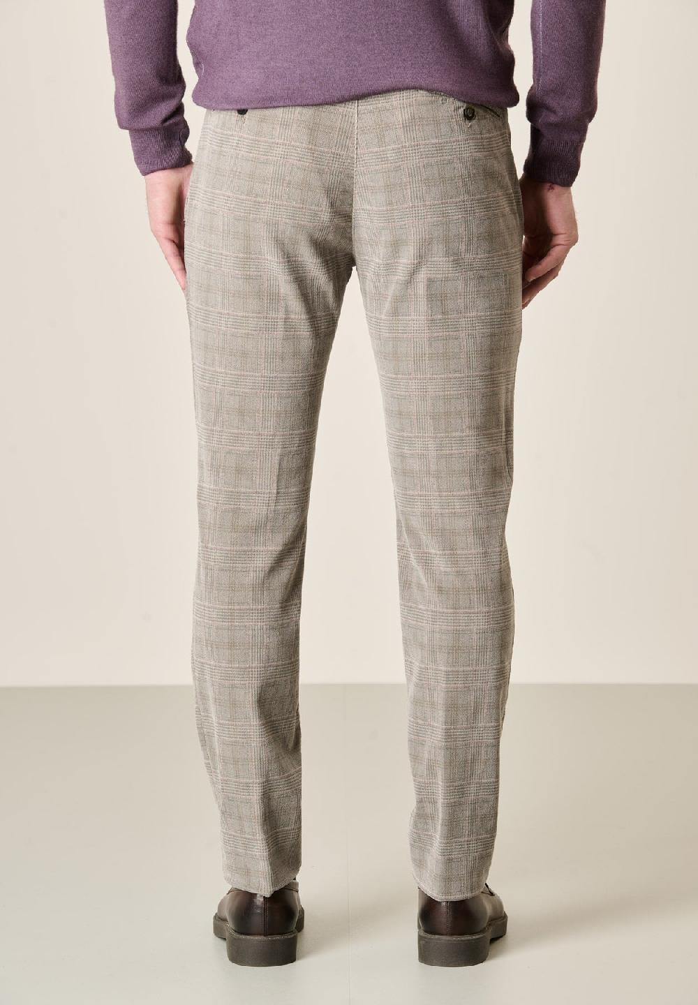 Angelico Pantalone fango fustagno Galles tinto capo slim fit Saldi