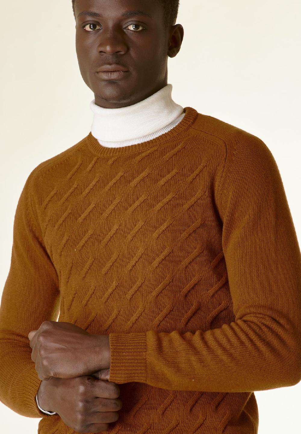 Angelico Maglia biscotto finte losanghe raglan Vendite Flash