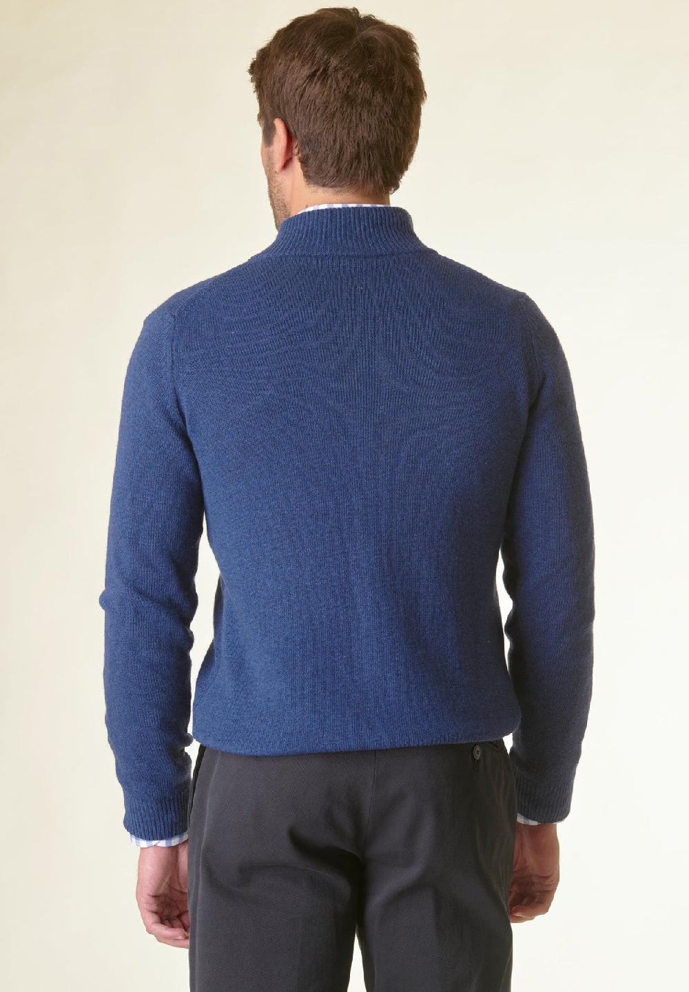 Angelico Giacca in maglia avio mano cashmere Negozio