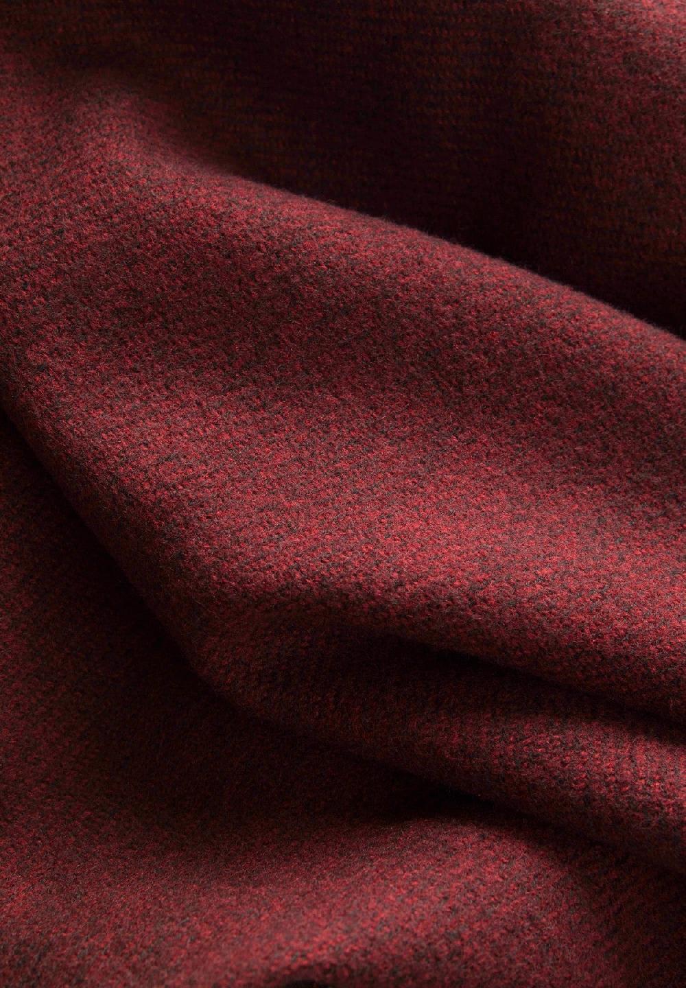 Angelico Sciarpa bordeaux melange In Linea