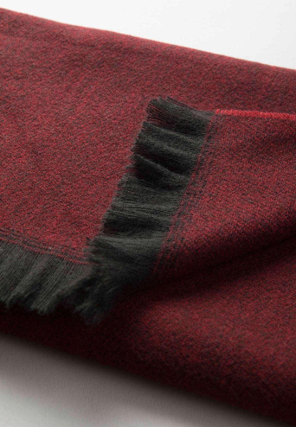 Angelico Sciarpa bordeaux melange In Linea