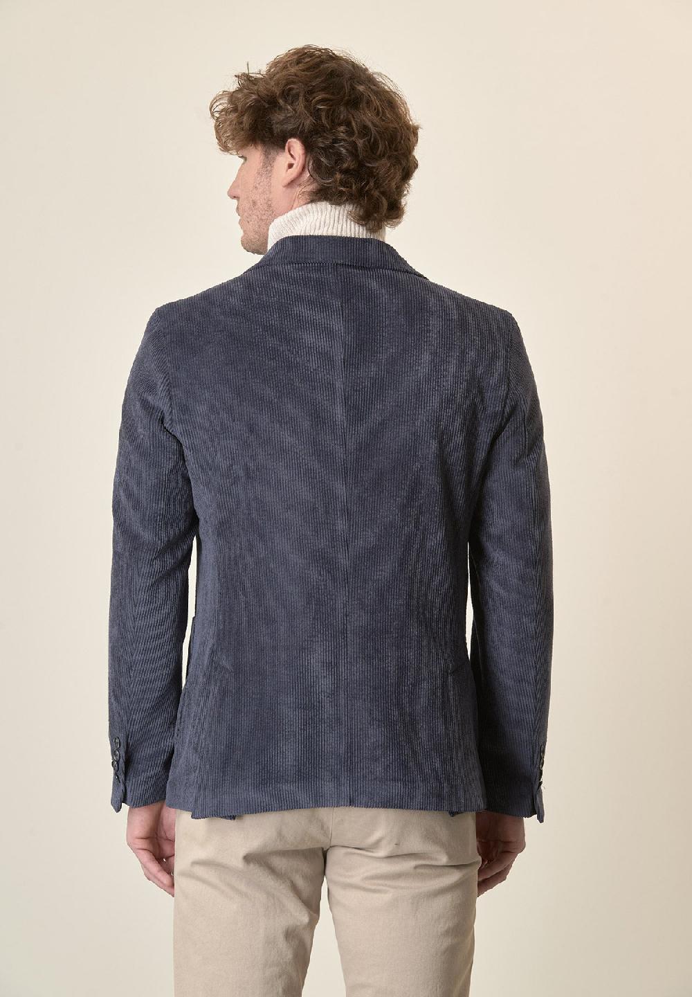 Angelico Giacca blu velluto Offerta