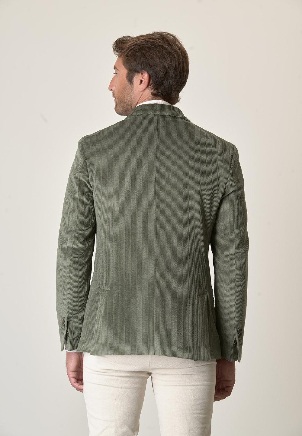 Angelico Giacca verde velluto Economico